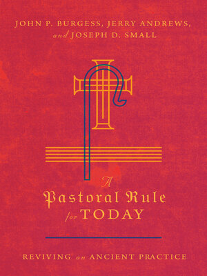 cover image of A Pastoral Rule for Today